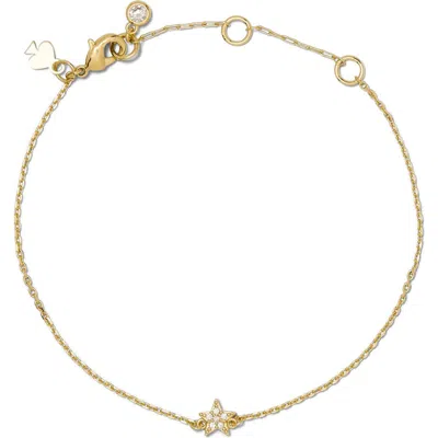 Kate Spade New York You're A Gem Mini Star Pavé Bracelet In Gold