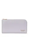 Kate Spade New York Zip Around Continental Wallet In Lavender C