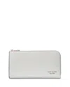 Kate Spade New York Small Devin Saffiano Leather Bifold Wallet In Stone Path