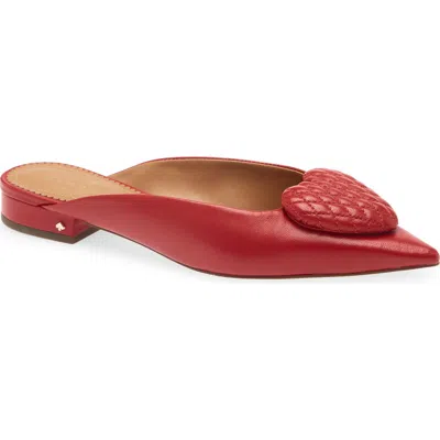 Kate Spade New York Zola Heart Mule In Red