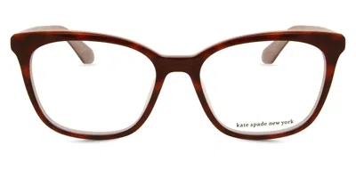 Kate Spade Ninna/g Vestibilità Orientale 086 Occhiali Da Vista Tartarugatishell Per Donna (solo Montatura) In Brown