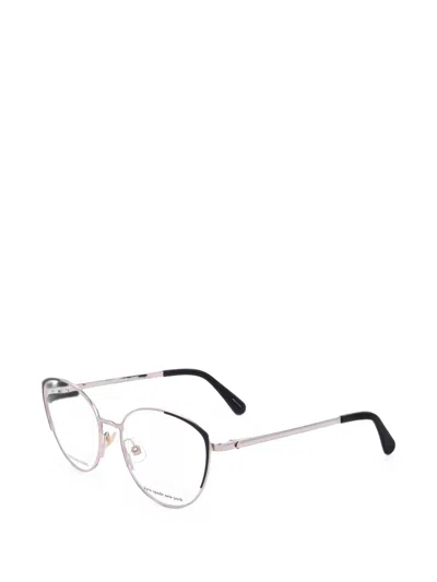 Kate Spade Noel G Cat-eye-frame Glasses In Gray