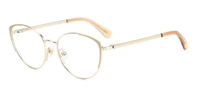 Kate Spade Noel/g Asian Fit J5g Women's Glasses Gold Size 52 - Free Lenses - Blue Light Block Available