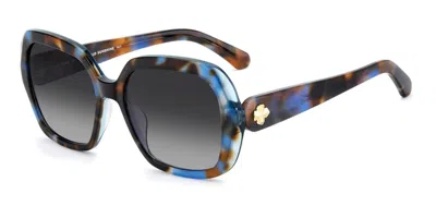 Kate Spade Norina 2/g/s Asian Fit Jbw/9o Women's Sunglasses Tortoiseshell Size 57 In Multi