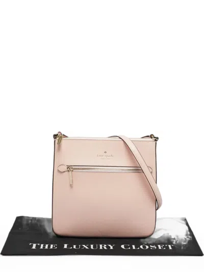 Pre-owned Kate Spade North South Cross Body Bag In Pink