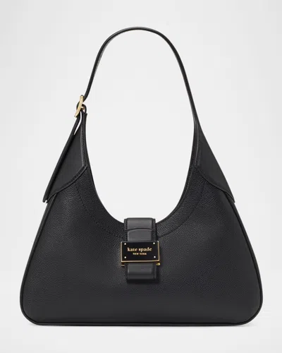 KATE SPADE NOUVEAU PEBBLED LEATHER SHOULDER BAG