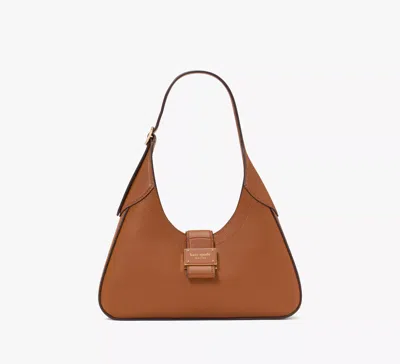 Shop Kate Spade Nouveau Small Shoulder Bag In Cavern Clay