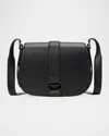 Kate Spade Nouveau Textured Leather Saddle Crossbody Bag