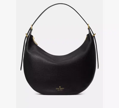 Kate Spade Nova Large Crescent Shoulder Bag In Black