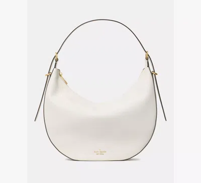 Kate Spade Nova Large Crescent Shoulder Bag In White