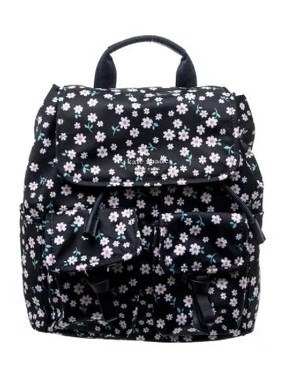 Pre-owned Kate Spade Nylon Backpack In Blue