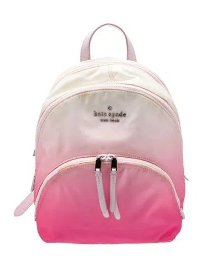 Pre-owned Kate Spade Nylon Backpack In Pink