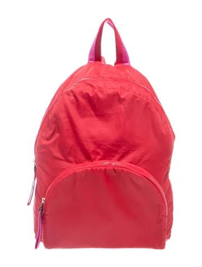 Pre-owned Kate Spade Nylon Backpack In Red