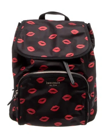 Pre-owned Kate Spade Nylon Backpack W/ Tags In Black
