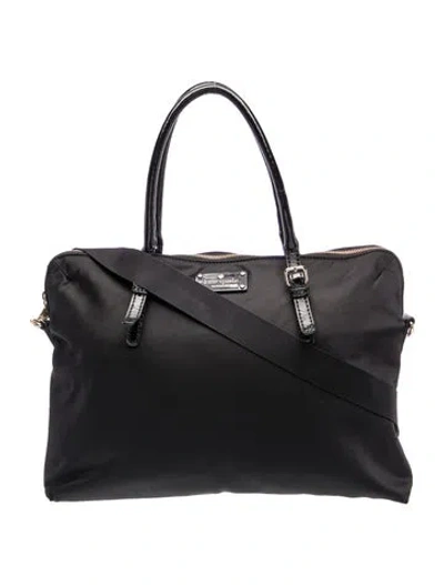 Pre-owned Kate Spade Nylon Crossbody Bag In Black