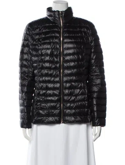 Pre-owned Kate Spade Nylon Down Jacket In Black