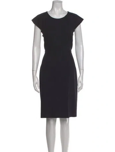 Pre-owned Kate Spade Nylon Knee-length Dress In Black