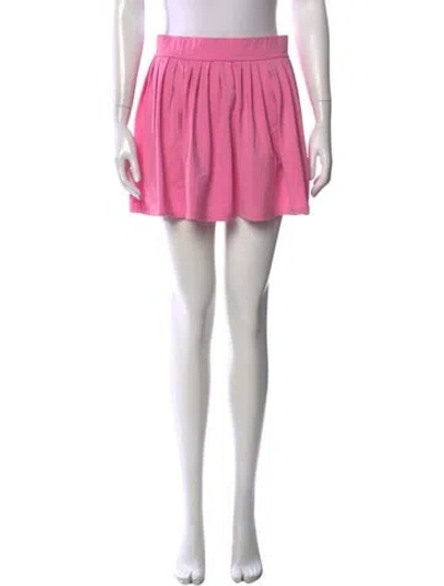 Pre-owned Kate Spade Nylon Mini Skirt In Pink