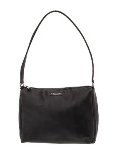 Pre-owned Kate Spade Nylon Shoulder Bag In Black