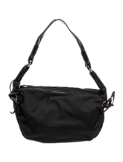 Pre-owned Kate Spade Nylon Shoulder Bag In Black