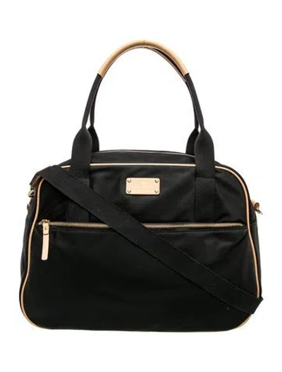 Pre-owned Kate Spade Nylon Shoulder Bag In Black
