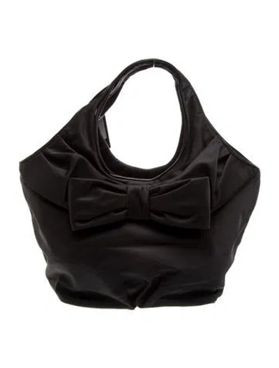 Pre-owned Kate Spade Nylon Shoulder Bag In Black