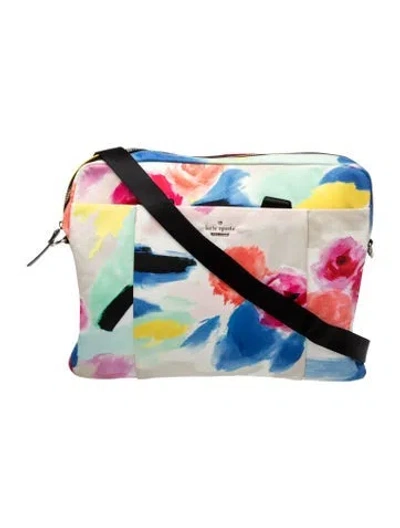 Pre-owned Kate Spade Nylon Shoulder Bag In Multicolor