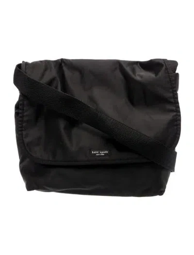 Pre-owned Kate Spade Nylon Shoulder Bag Vintage In Black