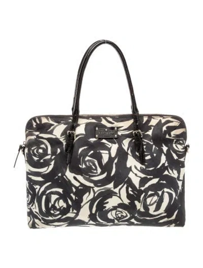 Pre-owned Kate Spade Nylon Top Handle Bag In Multi