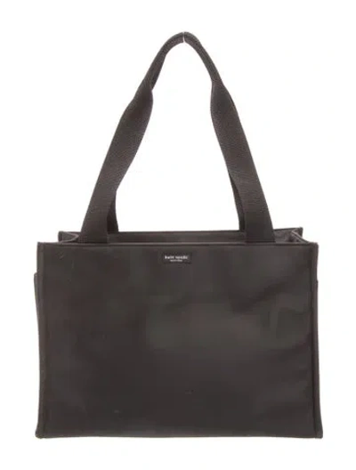 Pre-owned Kate Spade Nylon Tote In Black