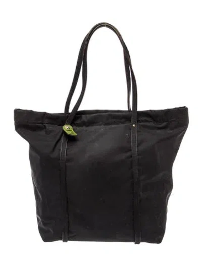 Pre-owned Kate Spade Nylon Tote In Black