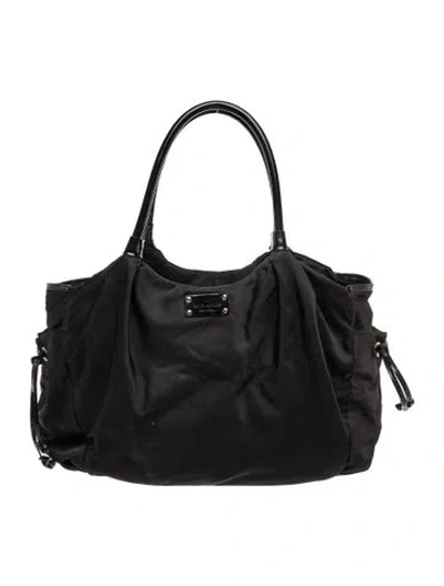Pre-owned Kate Spade Nylon Tote In Black