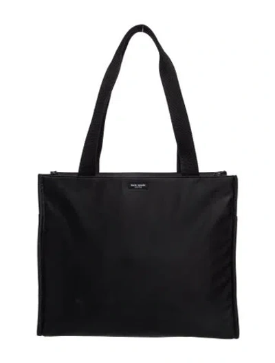 Pre-owned Kate Spade Nylon Tote In Black