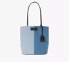 Kate Spade On Purpose Denim Large Tote Bag