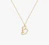 Kate Spade One In A Million B Pendant In Gold