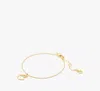 Kate Spade One In A Million C Bracelet In Gold