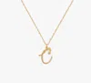 Kate Spade One In A Million C Pendant In Gold