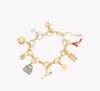 Kate Spade One In A Million Chain Charm Bracelet In Gold