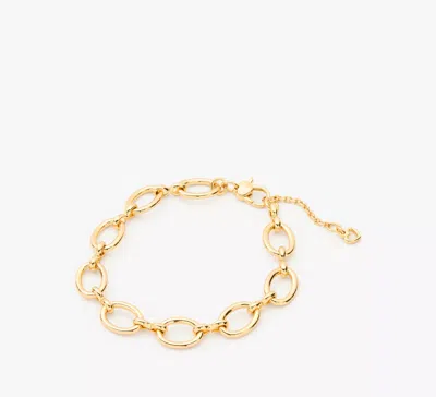 Kate Spade One In A Million Chain Charm Bracelet In Gold