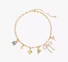 Kate Spade One In A Million Chain Charm Necklace In Gold