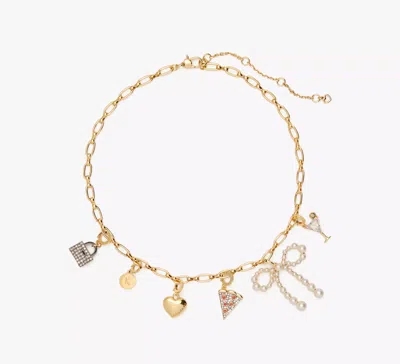 Kate Spade One In A Million Chain Charm Necklace In Gold