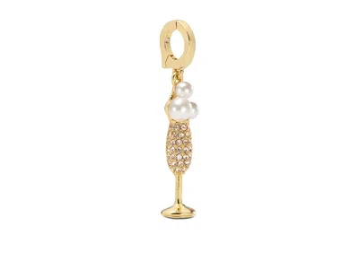 Kate Spade One In A Million Champagne Charm In Metallic