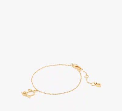 Kate Spade One In A Million D Bracelet In Gold