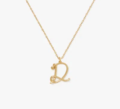 Kate Spade One In A Million D Pendant In Gold