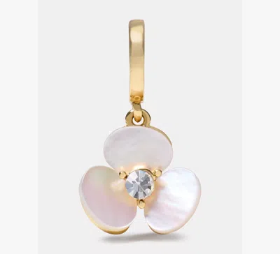 Kate Spade One In A Million Disco Pansy Charm In Purple