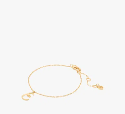 Kate Spade One In A Million E Bracelet In Gold