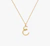 Kate Spade One In A Million E Pendant In Gold