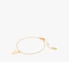 Kate Spade One In A Million J Bracelet In Gold