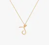 Kate Spade One In A Million J Pendant In Gold