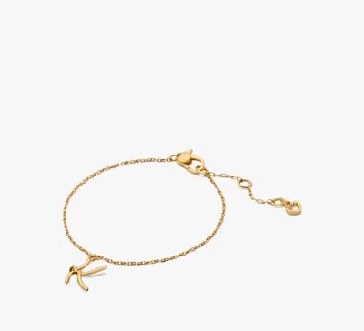 Kate Spade One In A Million K Bracelet In Gold
